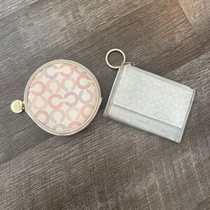 Coach Y2k Signature Optic Coin Purse and Keyholder